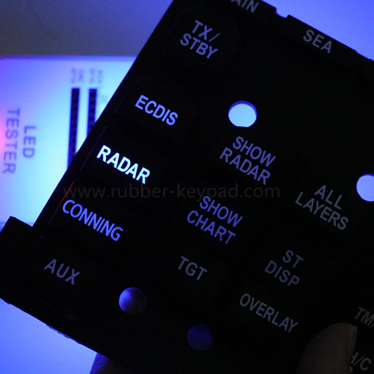 Ge&auml;tzte Elstomer-Kunststoffschalter