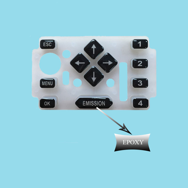 Epoxyprinting Silicone Button Epoxyprinting Silikonknopf