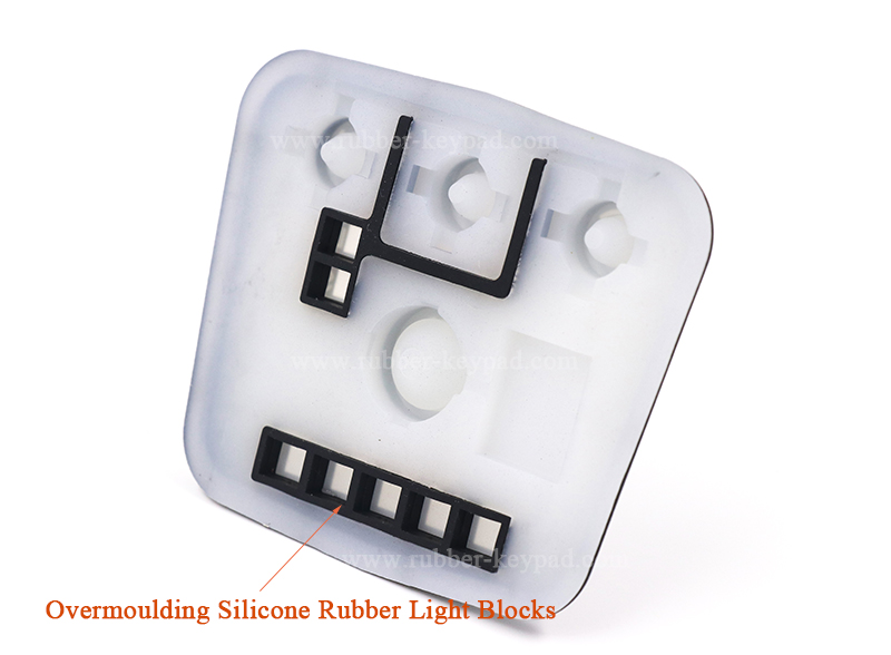 doppelt geformte Silikontastatur