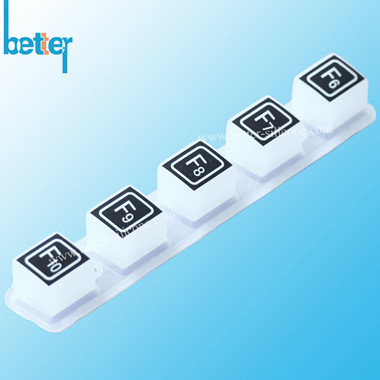 Laserschneidende Silikontastatur