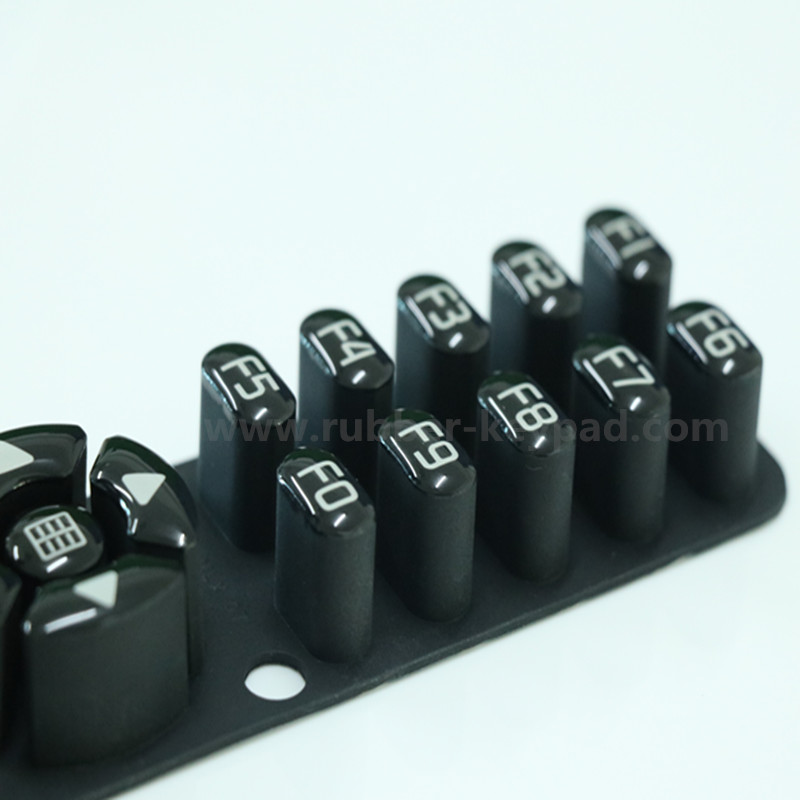 elastic rubber epoxy keypad elastische Gummi-Epoxid-Tastatur