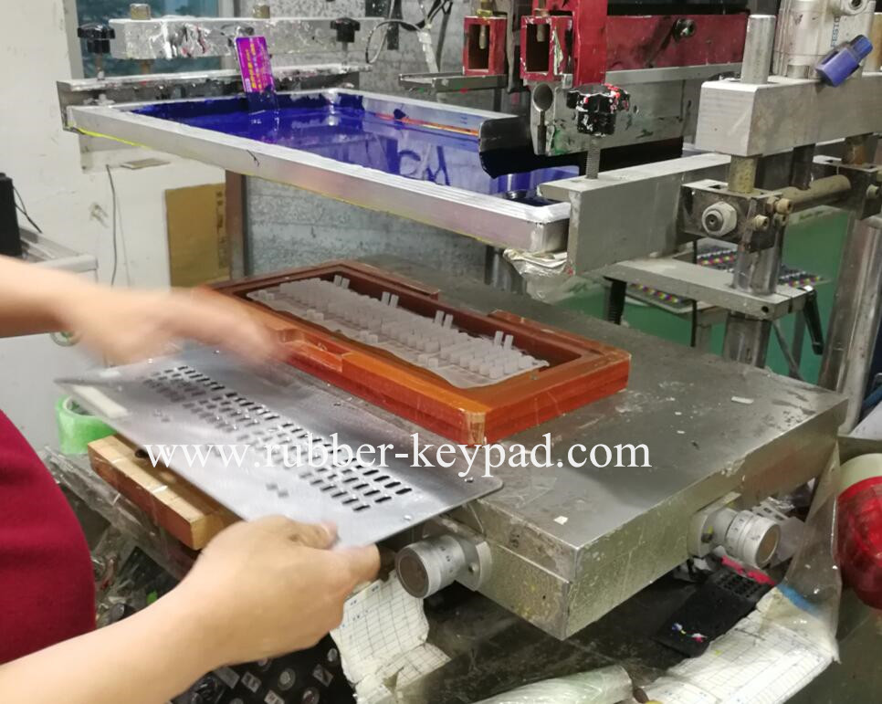 Silk Screen Print Keypad Siebdruck-Tastatur
