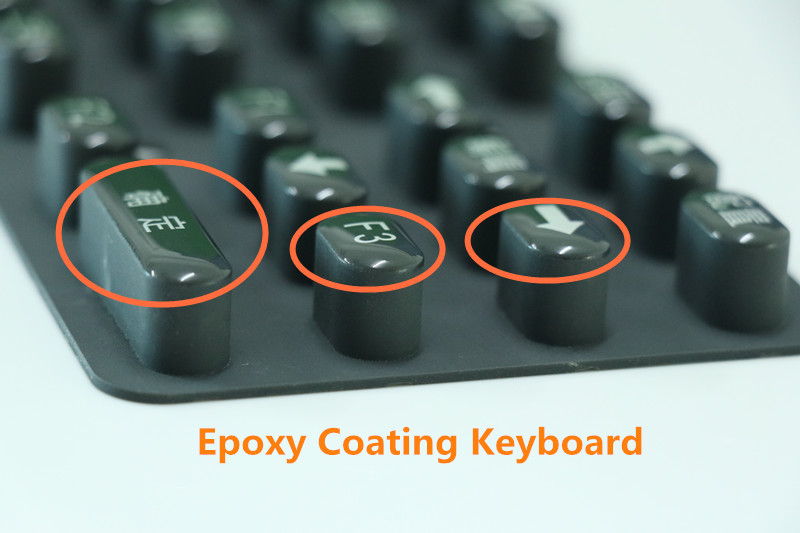 epoxy coating keypad Epoxidbeschichtungstastatur