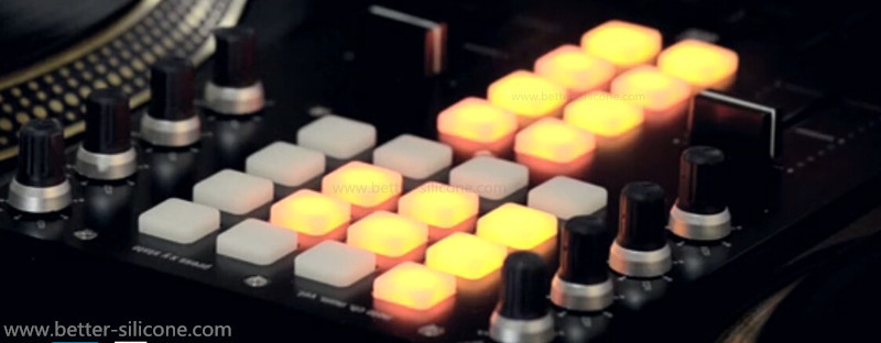 4X4 silicone button 4X4 Silikonknopf