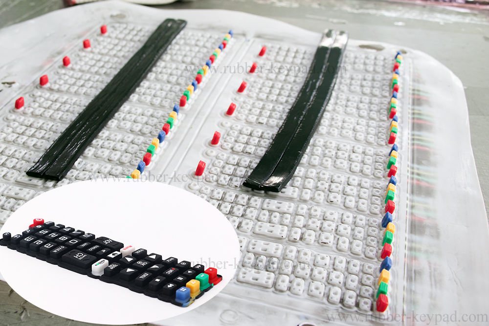 mehrfarbige Tastatur