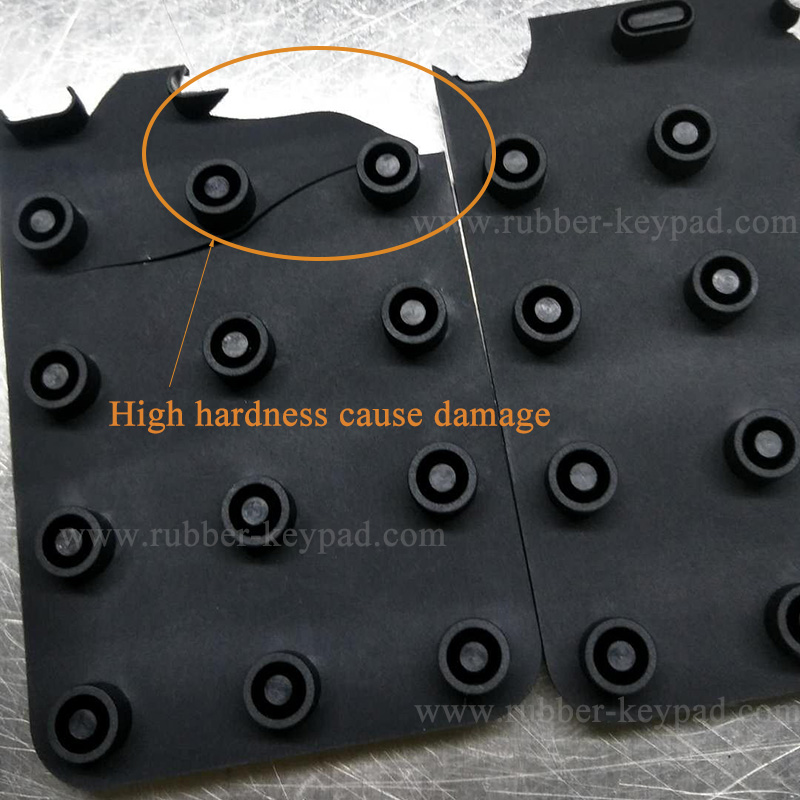 Fluorsilikon-Gummitastatur