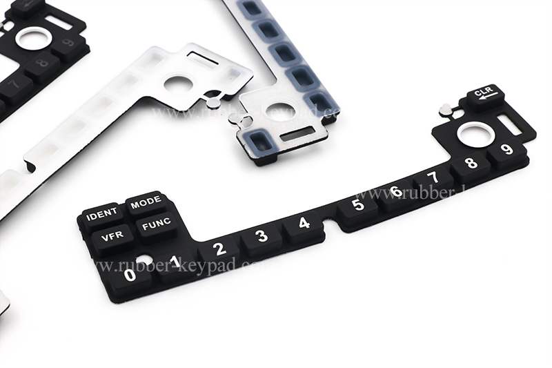 farbbeschichtete Tastatur