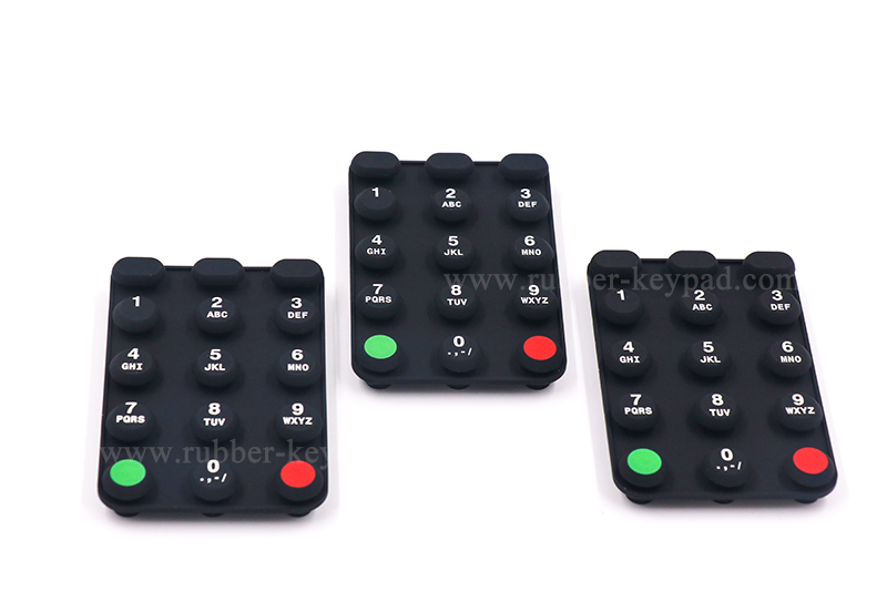 Fluorsilikon-Gummitastatur