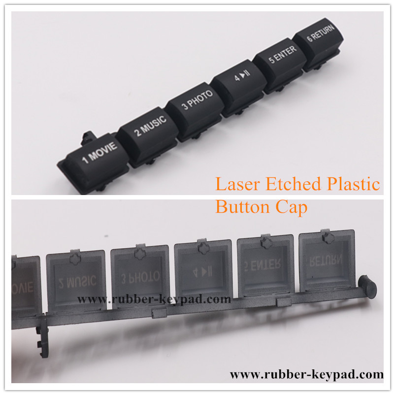 Kunststoffkappe Beleuchtete Silikonschaltmatte