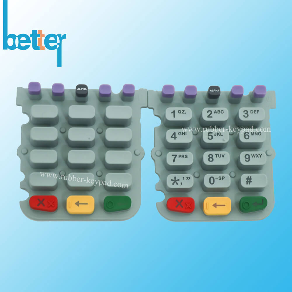 PU-beschichtete Silikontastatur