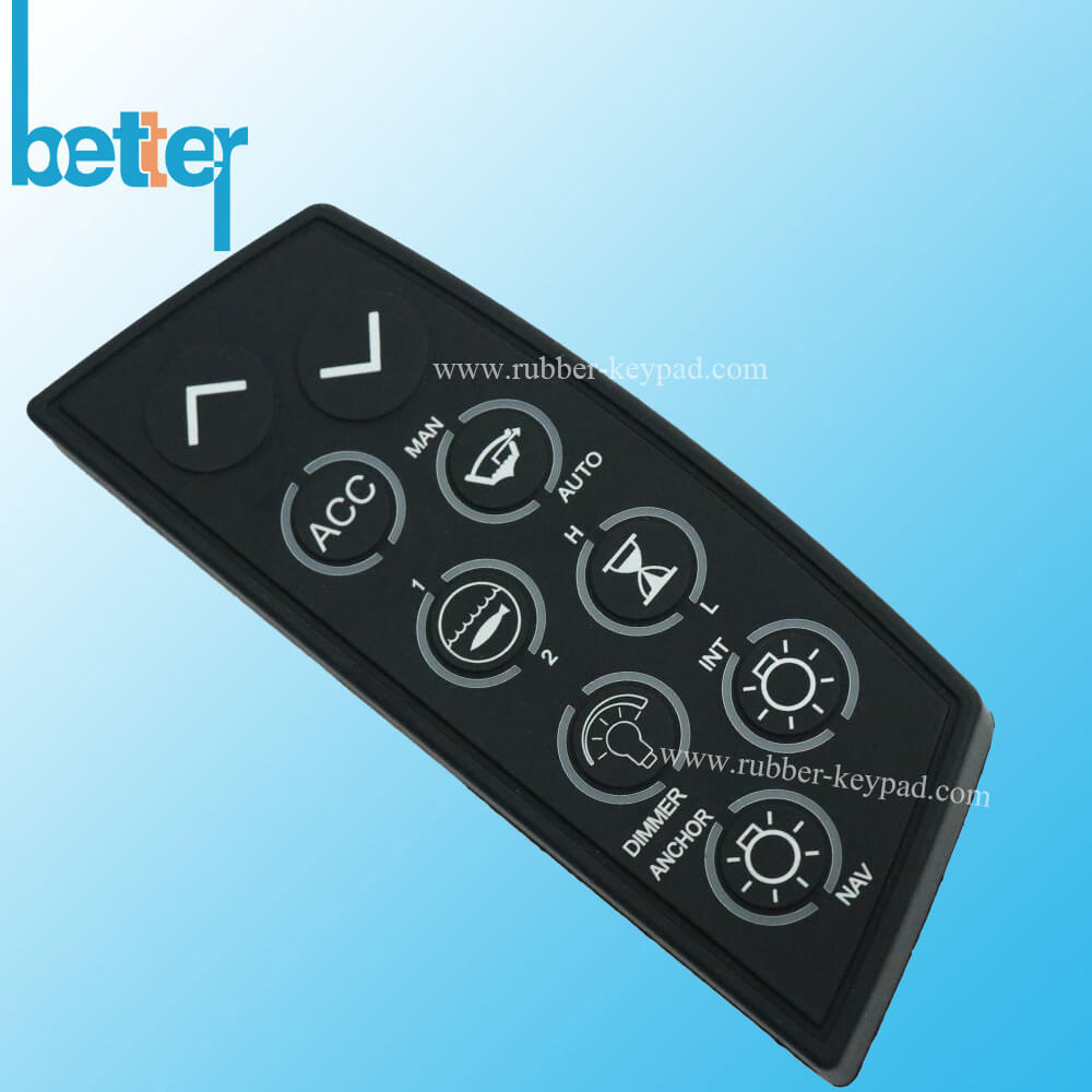 PU-beschichtete Silikontastatur