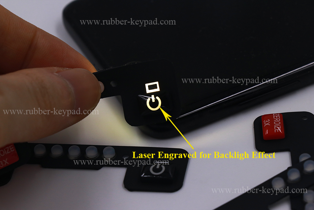 Silikonkautschukkn&ouml;pfe