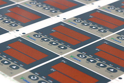 silk screen printing membrane keypad.jpg Siebdruckmembrantastatur.jpg