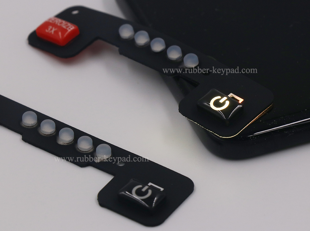 Silikonknopfabdeckung