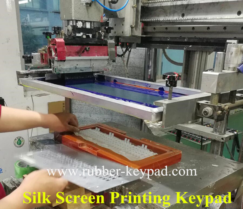 Drucken von Gummitastaturen