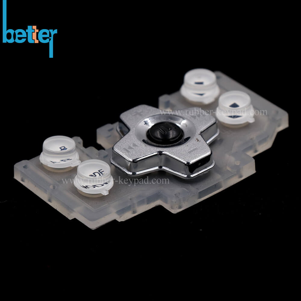 Silikonschaltmatten mit Kunststoffkappen