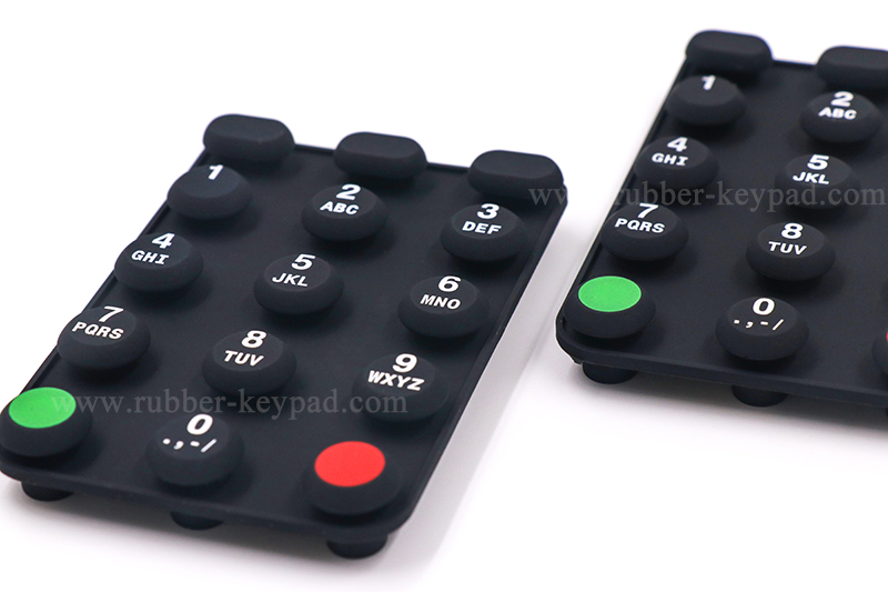 FVMQ Fluorsilikon-Tastenfeld