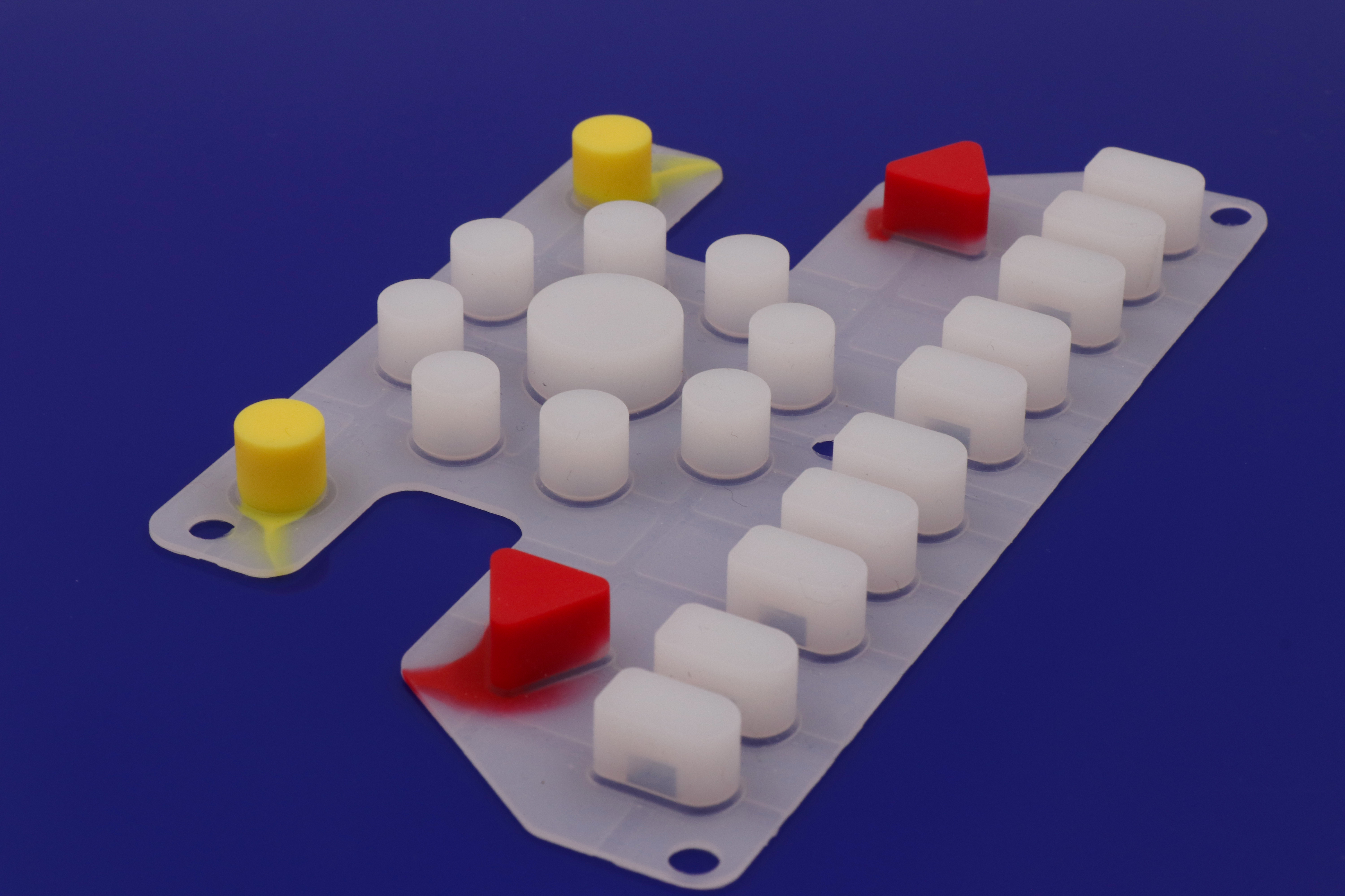 transparente Silikontastatur