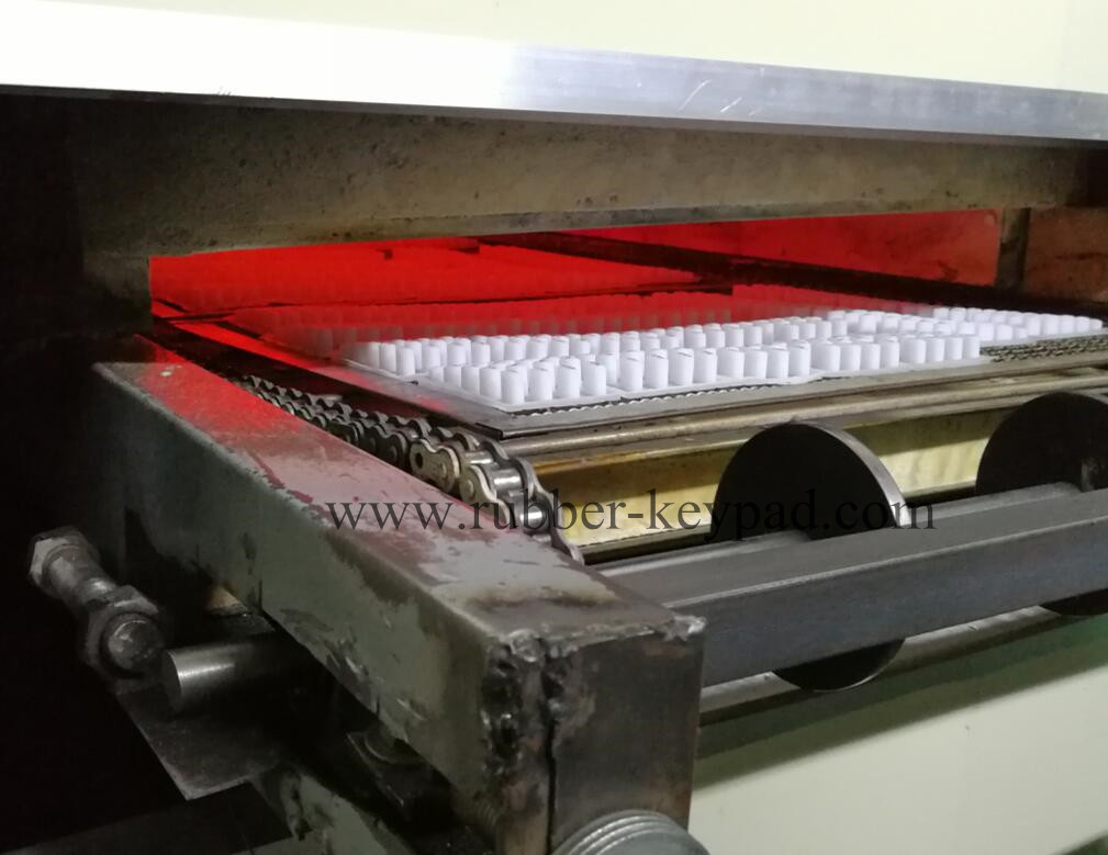 Trocknen mit Silikontastatur