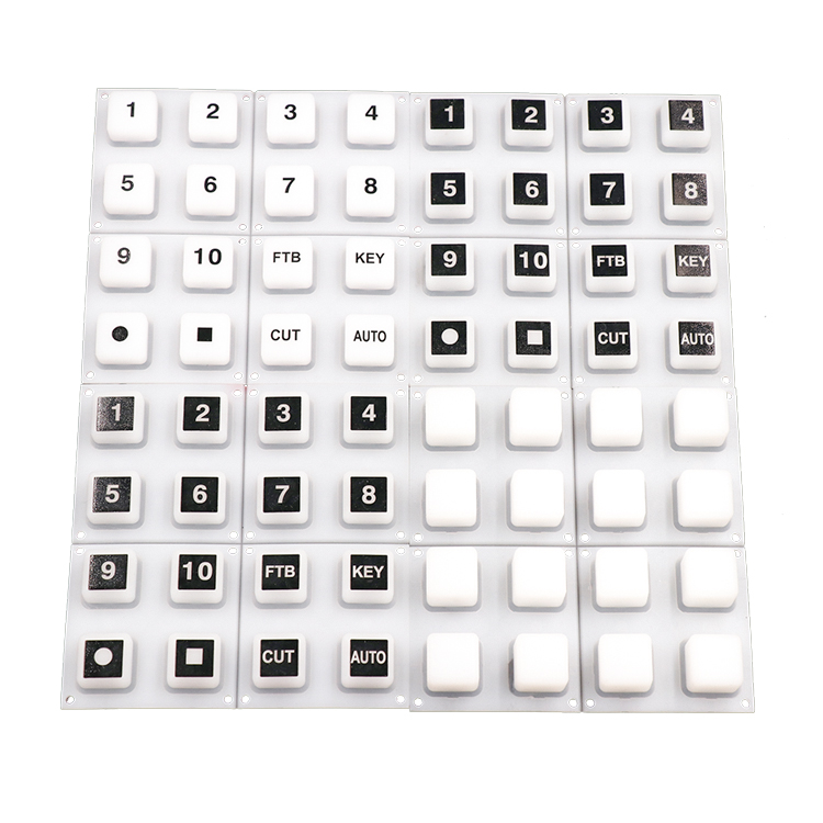 silberner leitf&auml;higer Farbknopf