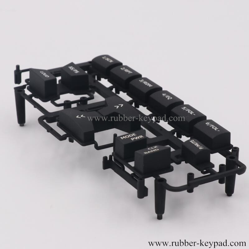 Kunststoffknopfabdeckung