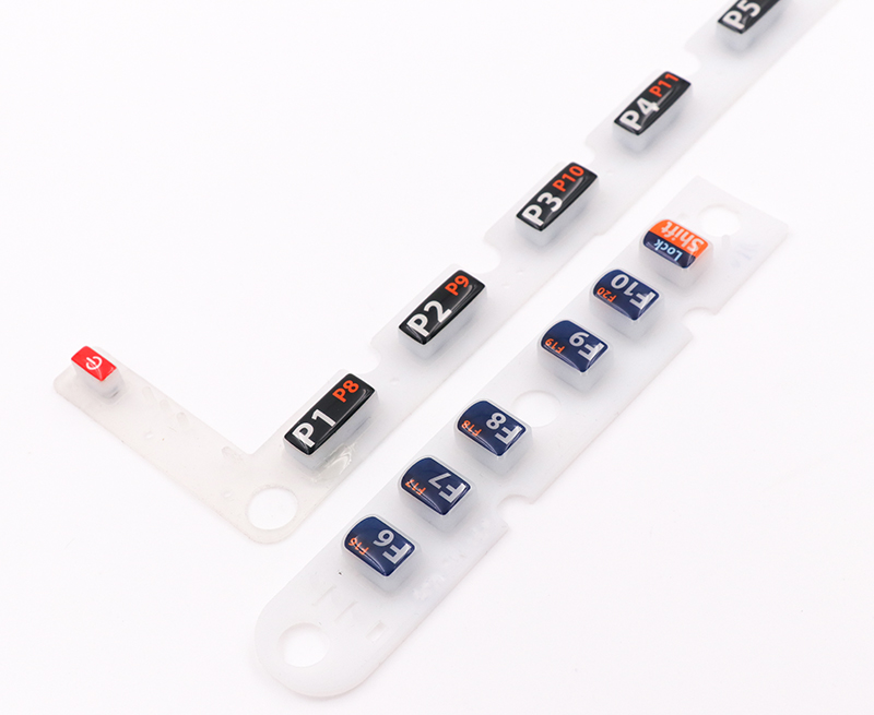 Gummitastatur mit Epoxidbeschichtung