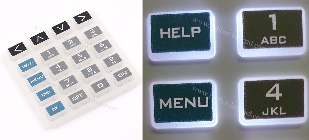 Leitf&auml;hige Gummitastatur