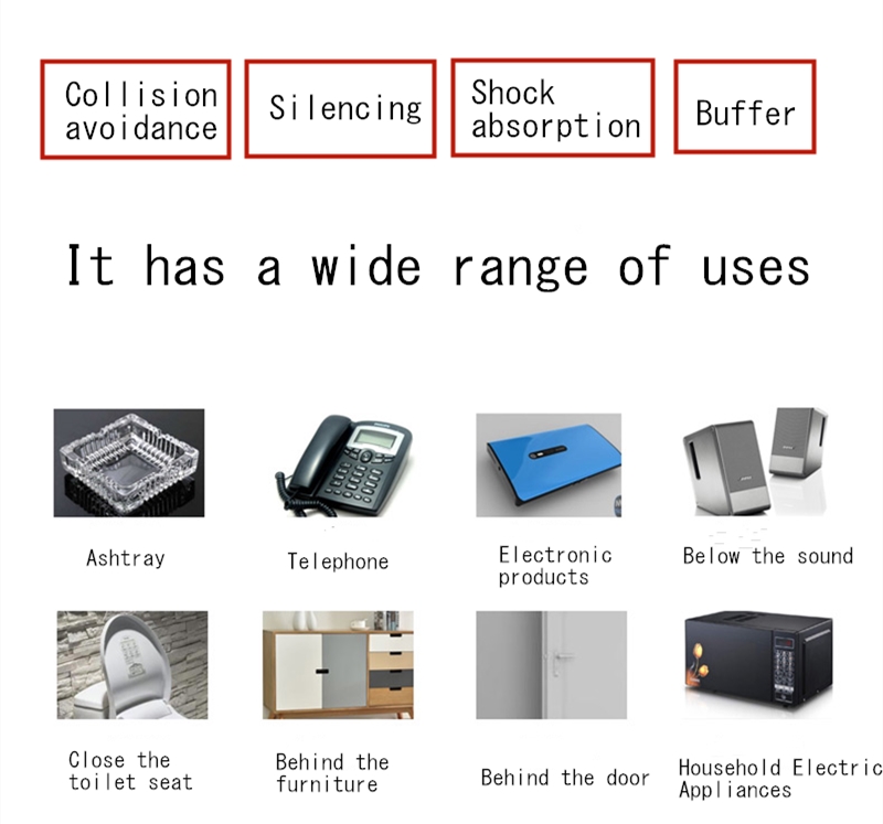 selbstklebende Gummif&uuml;&szlig;e f&uuml;r die Elektronik