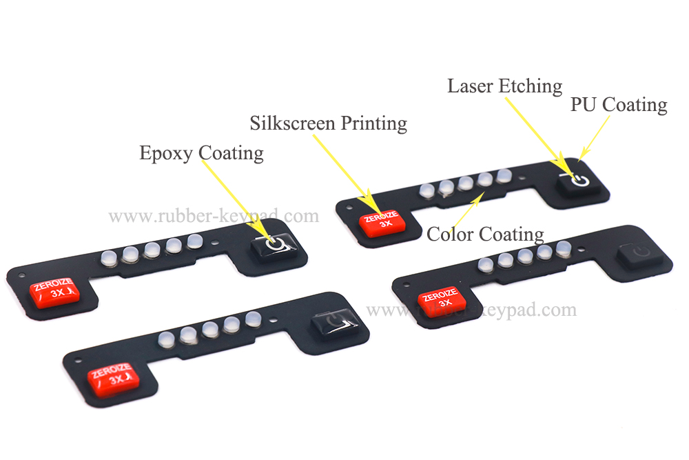 individuell bedruckte Tastenkappen