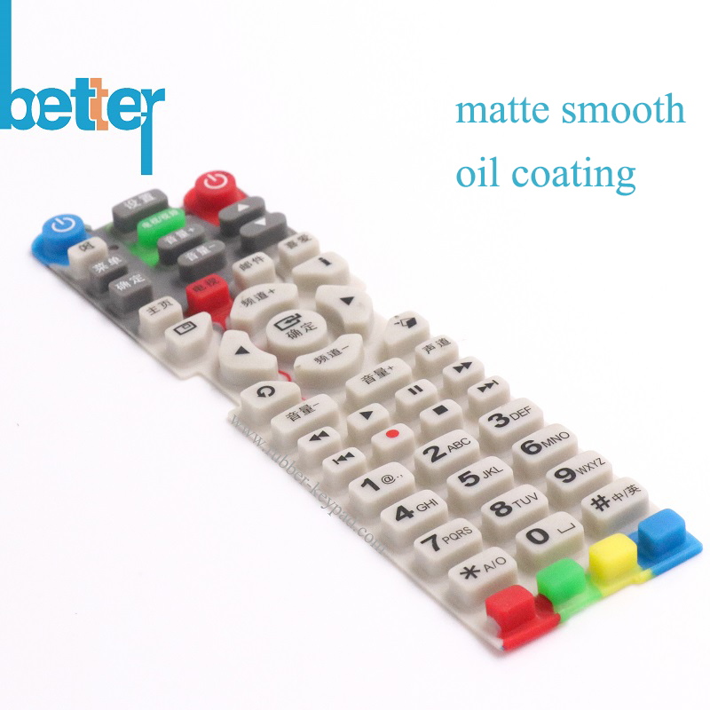 matte glatte Gummitastatur