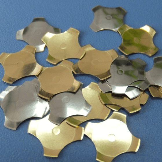 conductive button leitender Knopf